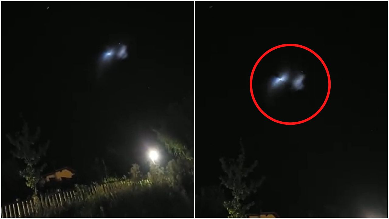 Imagen de ¿Ovni? Hondureña capta supuesta 'aeronave' sobrevolando el cielo de España