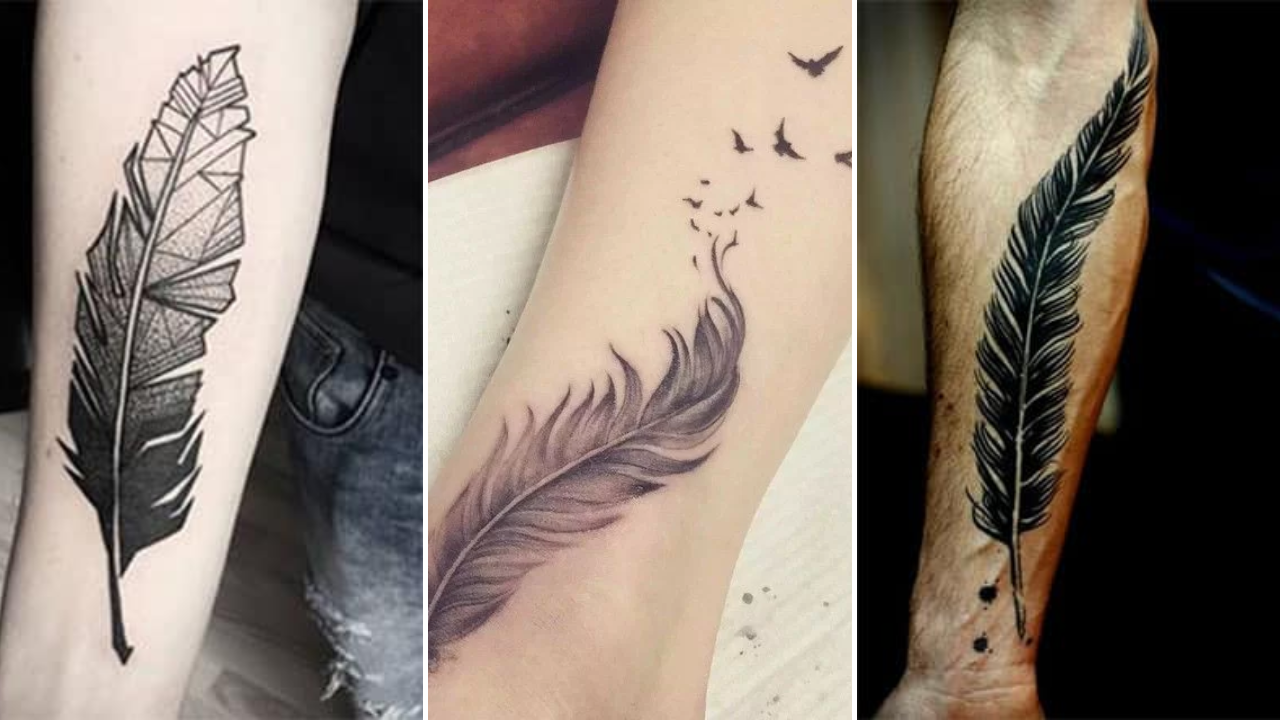 Imagen de Tatuajes de plumas, diseños, estilos, significado para hombres y mujeres