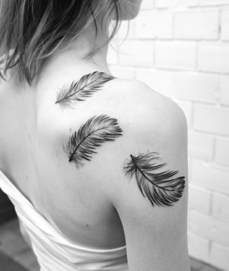 Tatuajes de plumas
