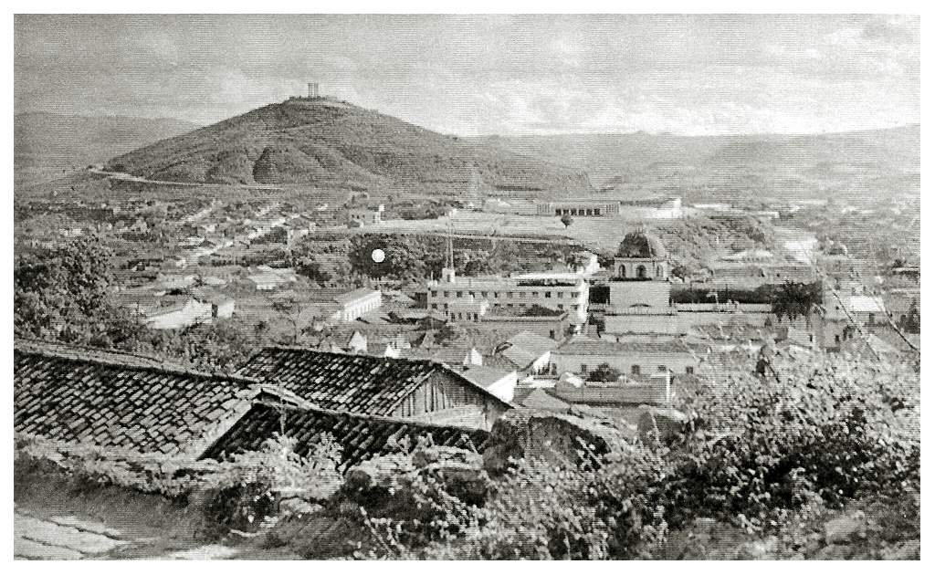 San Miguel Arcángel es el patrono de Tegucigalpa. Foto: Twitter