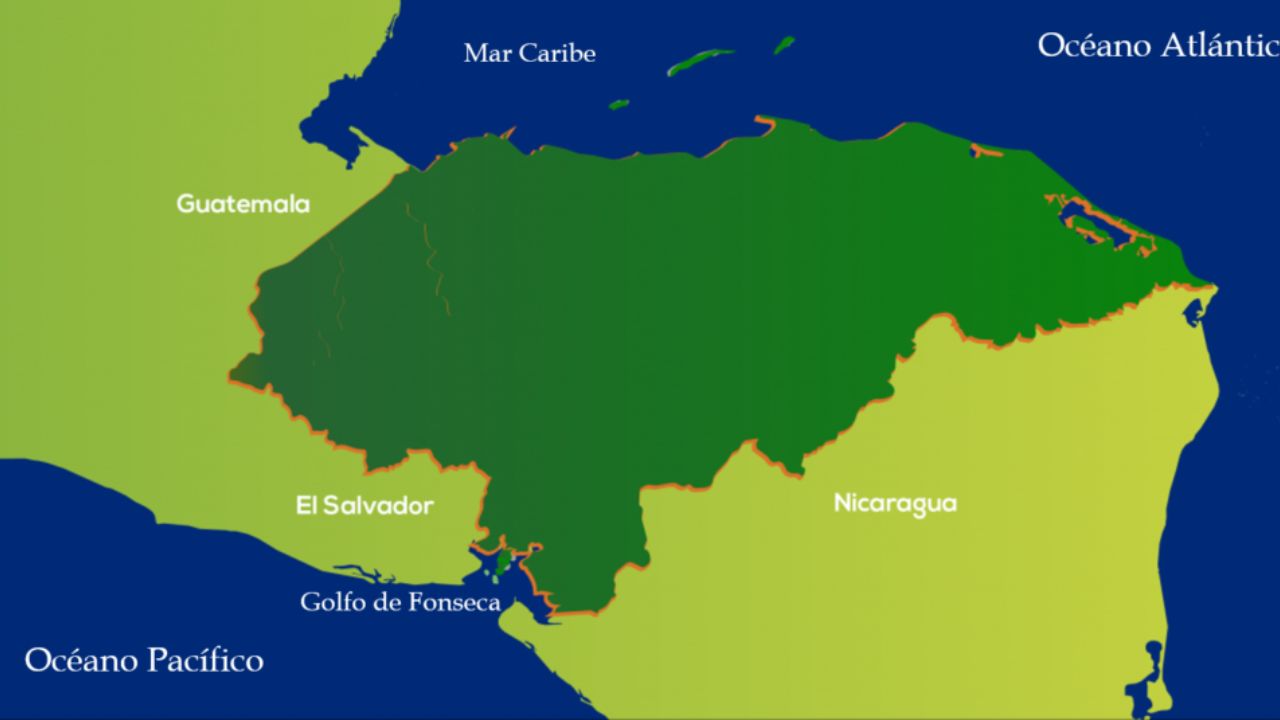 Imagen de ¿Qué países tienen frontera terrestres con Honduras? ubicación y límites con los vecinos de Centroamérica