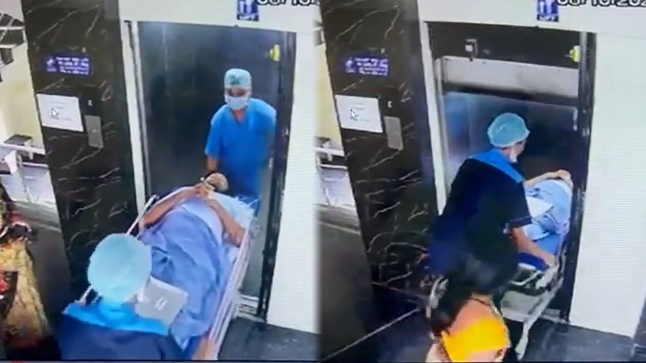 Video: cae ascensor de hospital mientras paciente era trasladado en camilla; casi muere aplastado Imagen de Video: cae ascensor de hospital mientras paciente era trasladado en camilla; casi muere aplastado