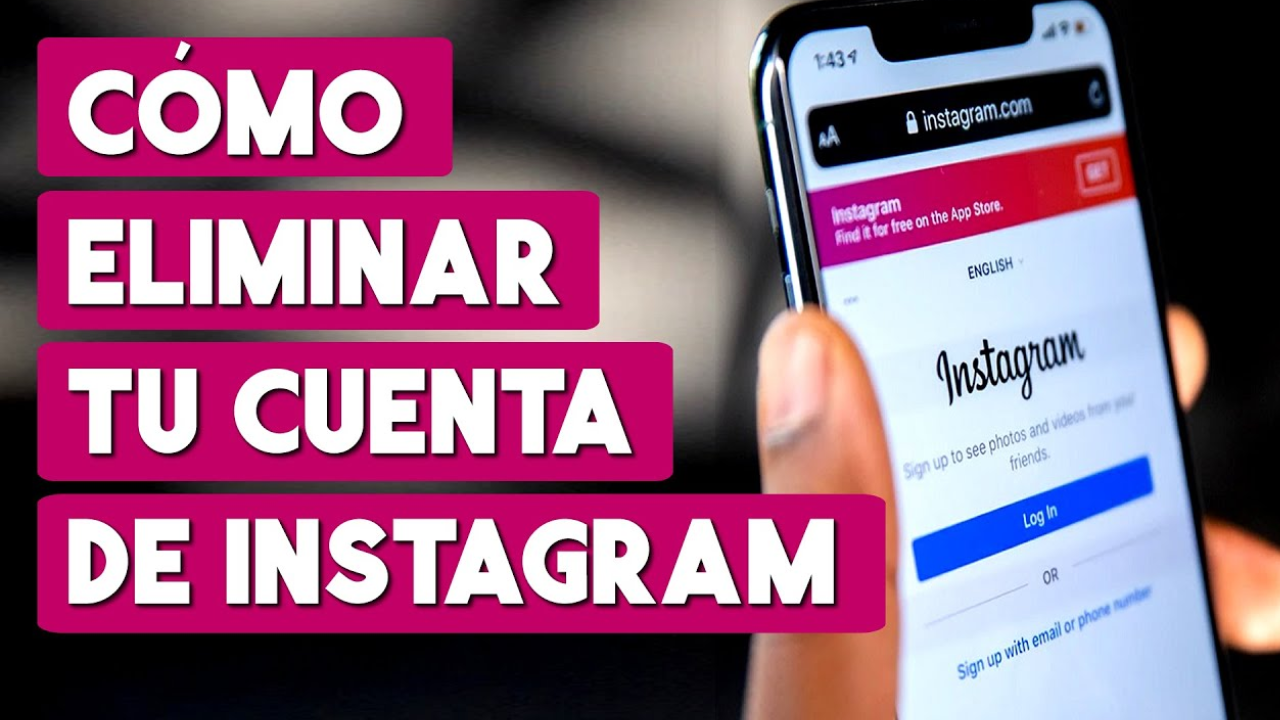 ¿Cómo eliminar una cuenta de Instagram desde el celular?, sigue estos sencillos pasos Imagen de ¿Cómo eliminar una cuenta de Instagram desde el celular?, sigue estos sencillos pasos