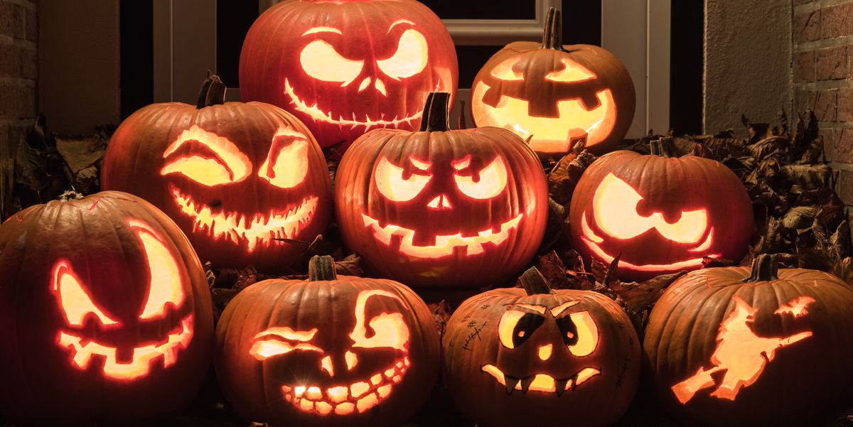 Los diseños de las calabazas actualmente pueden ser jocosos o terroríficos. Foto: The Pioneer Woman