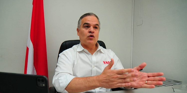 Yani Rosenthal se mantiene como presidente del Partido Liberal. Foto: VTV