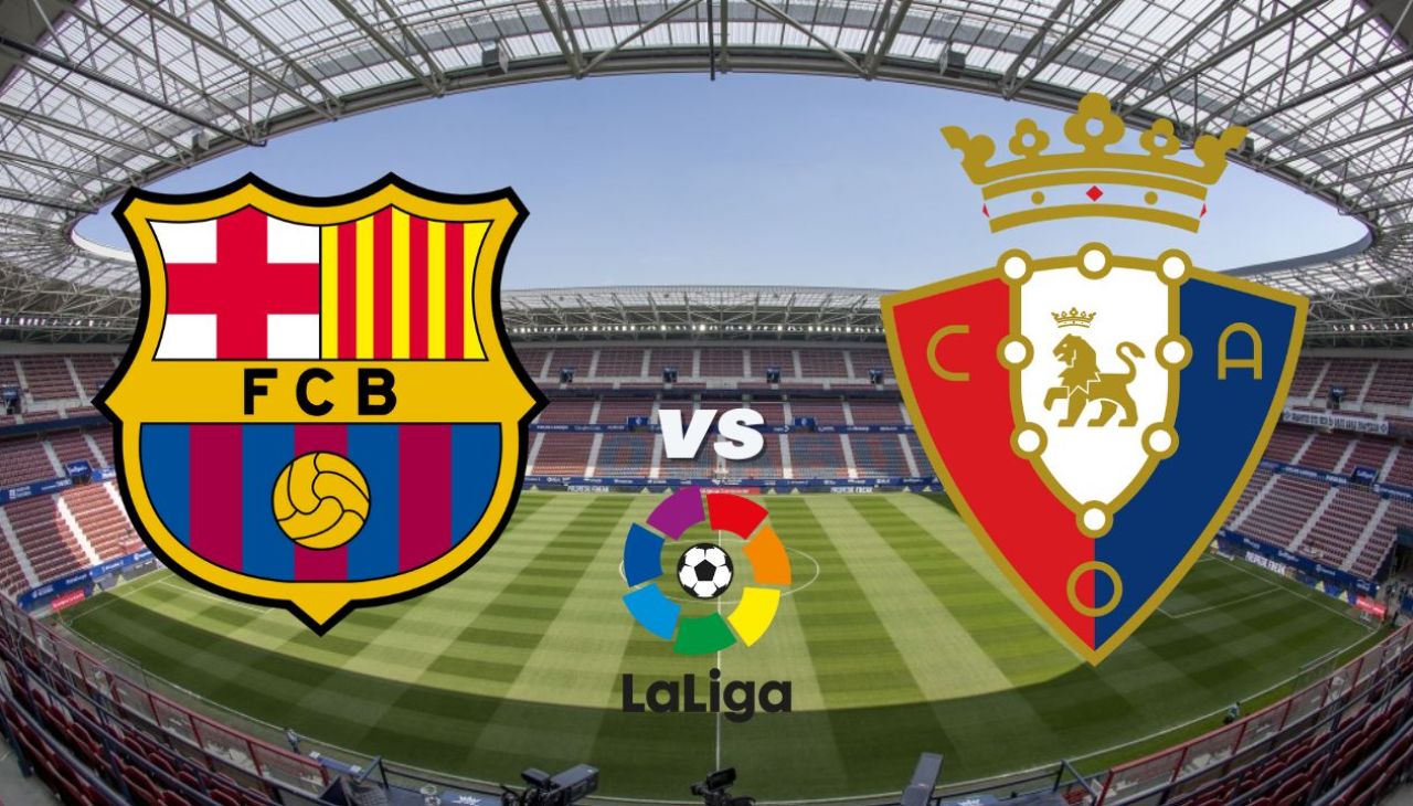 Imagen de Barcelona vs Osasuna EN VIVO, hora, cómo y dónde ver el partido de La Liga