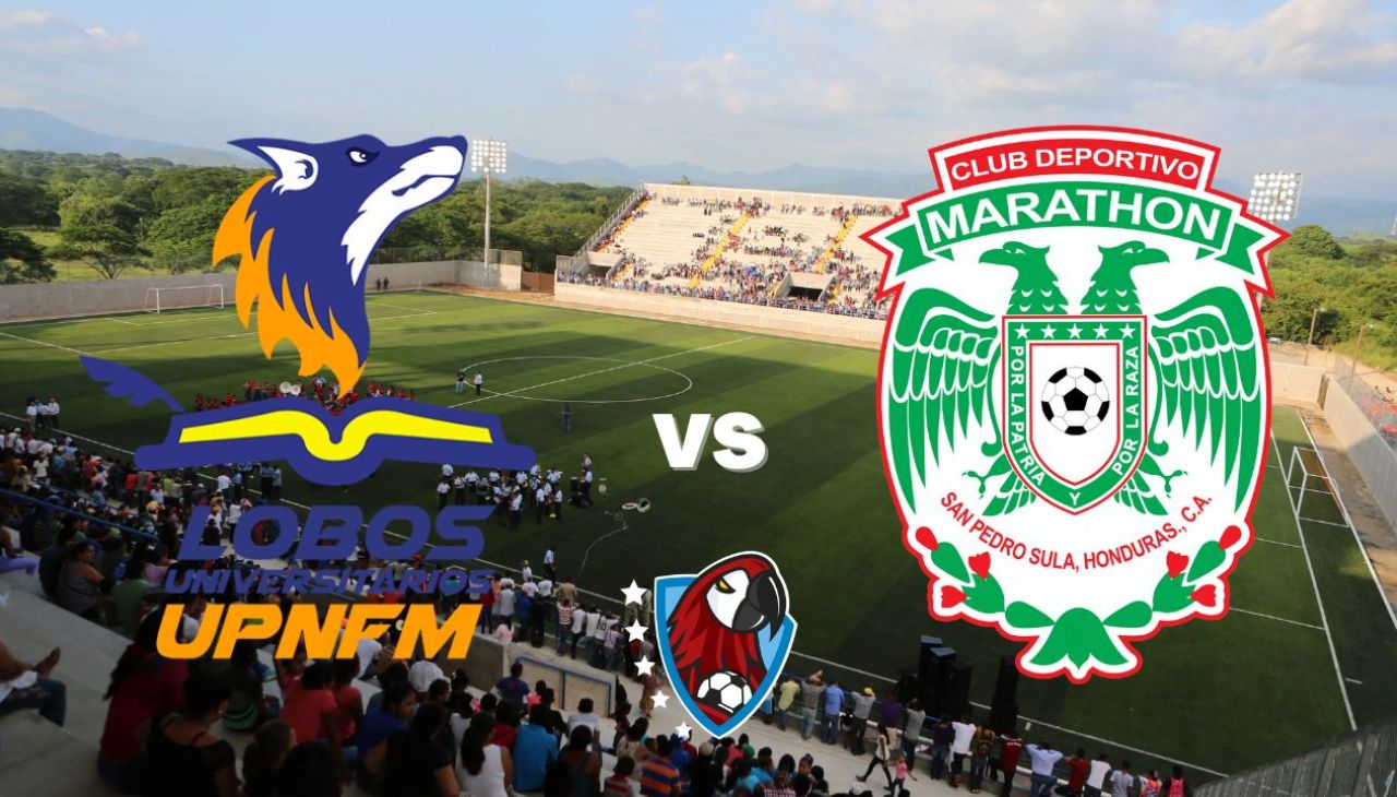 Lobos UPNFM vs Marathón hoy EN VIVO, hora, cómo y dónde ver el partido ...