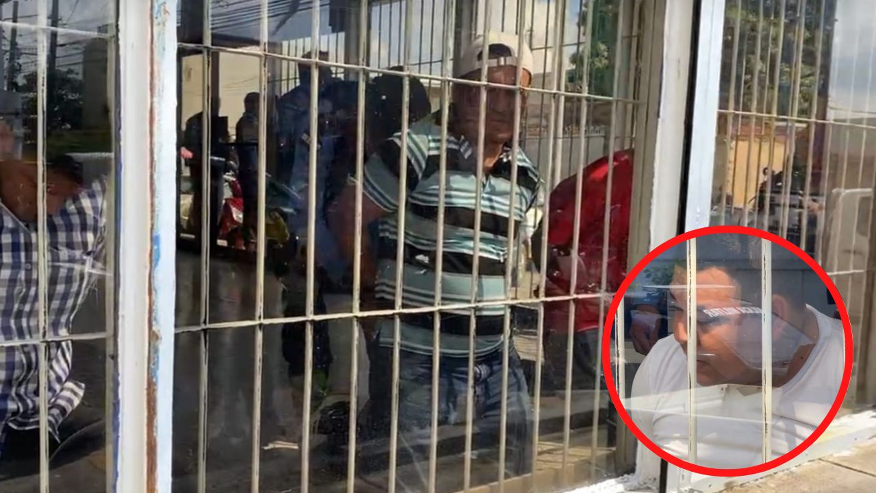 Imagen de ¡Con las manos en la masa! Agarran a cuatro hombres mientras asaltaban agencia bancaria en SPS