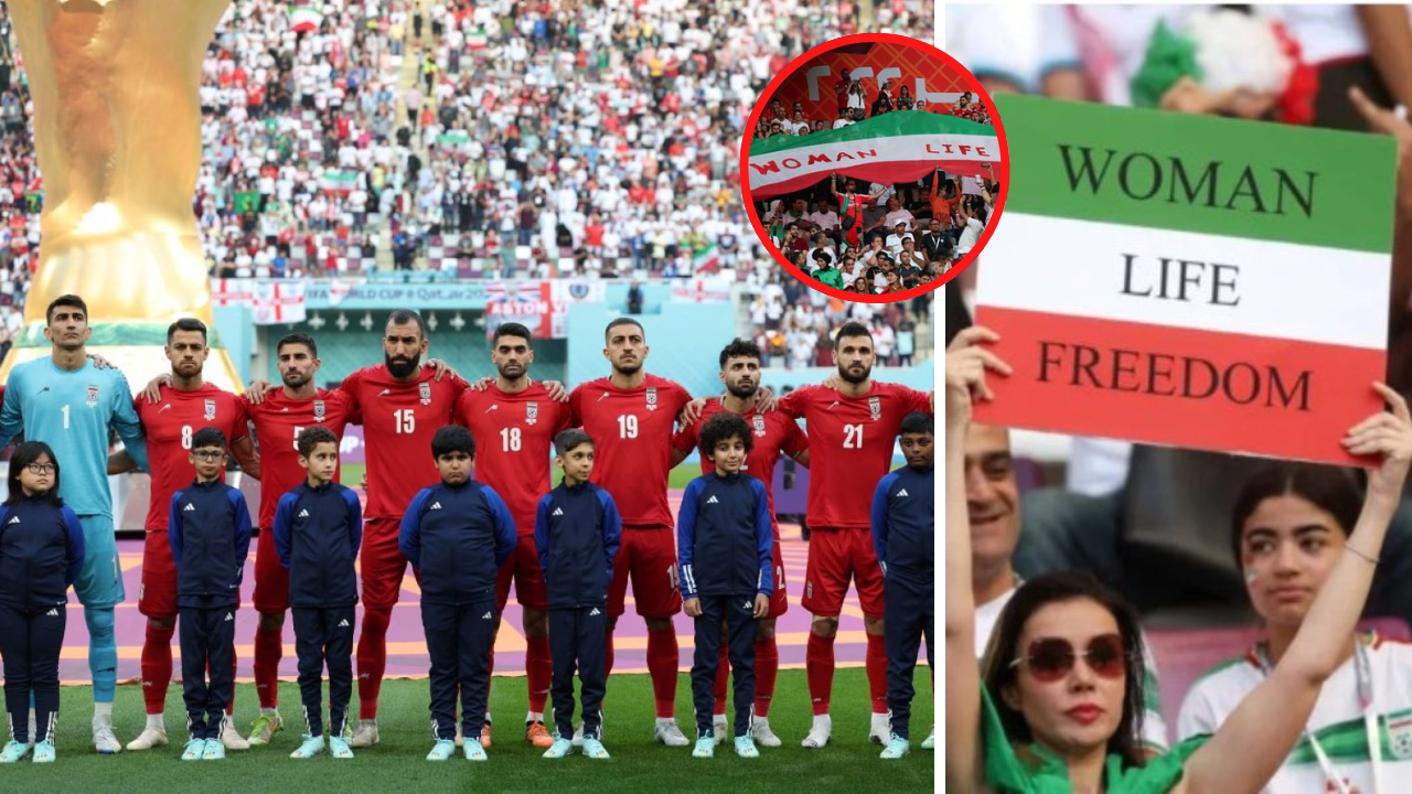 Imagen de Irán protestas, el gobierno amenaza a las familias de los jugadores de la selección del Mundial Qatar con cárcel, violencia o tortura