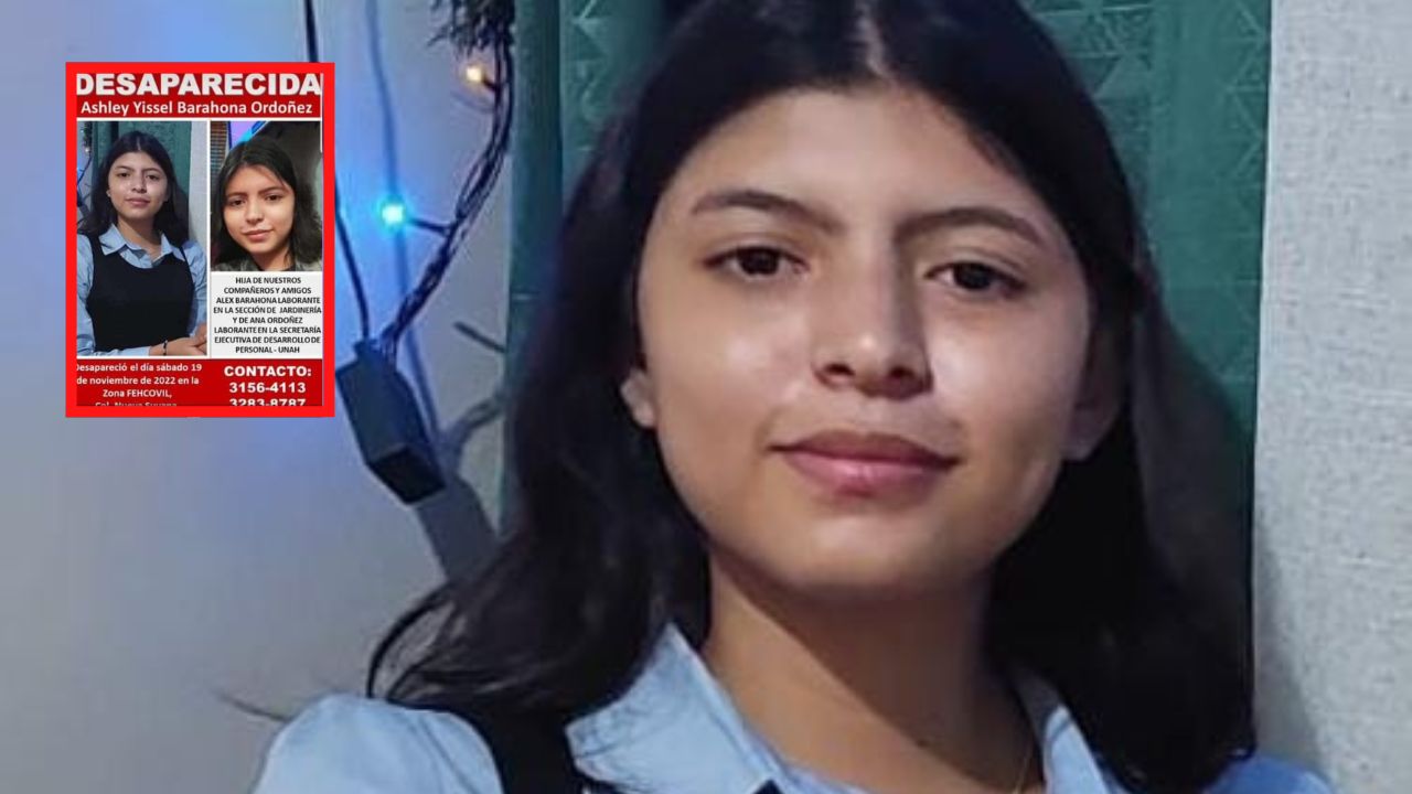 Ashley lleva 12 días desaparecida, sus padres siguen buscándola desesperados Imagen de Ashley lleva 12 días desaparecida, sus padres siguen buscándola desesperados