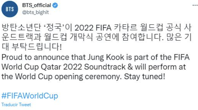 ¿Quién es Jungkook? Presentación del surcoreano en la inauguración de