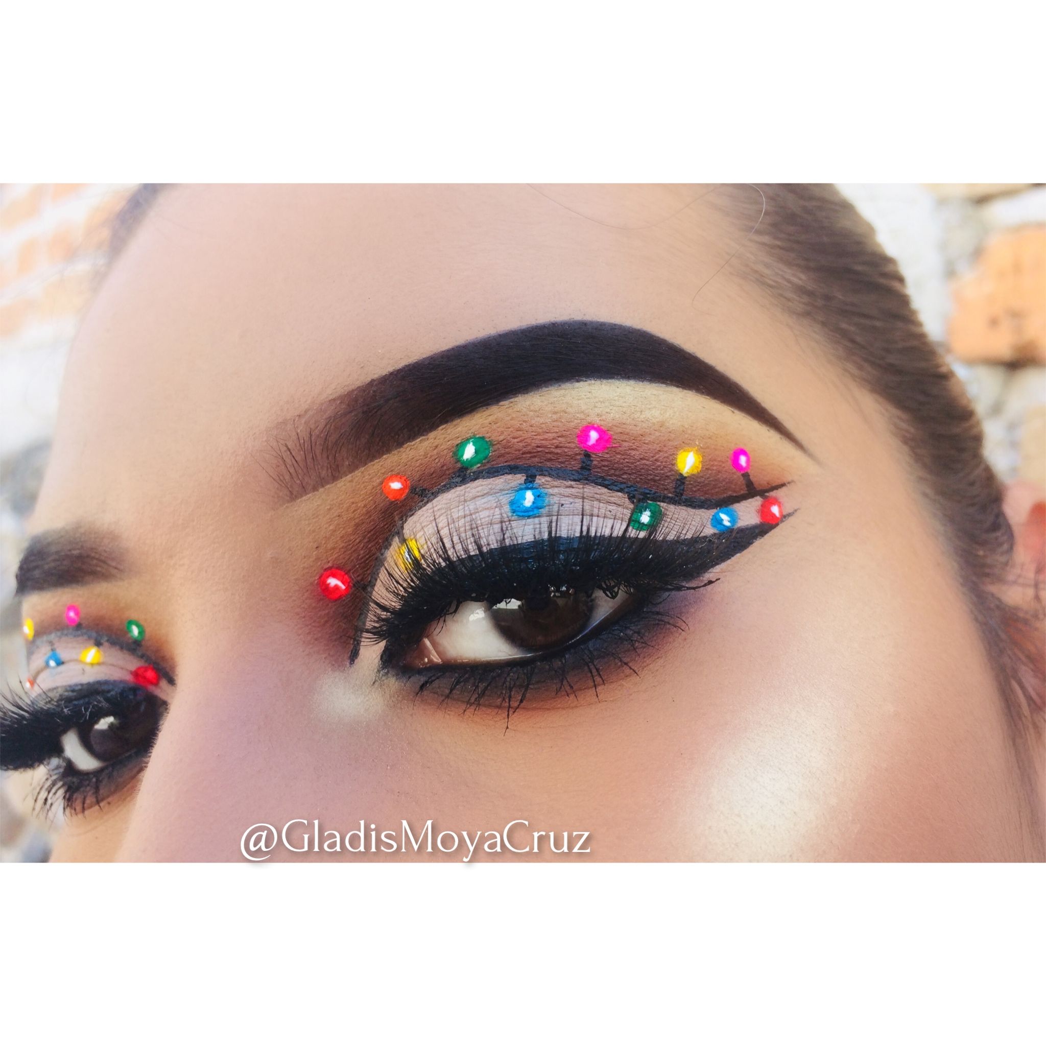 maquillaje de navidad