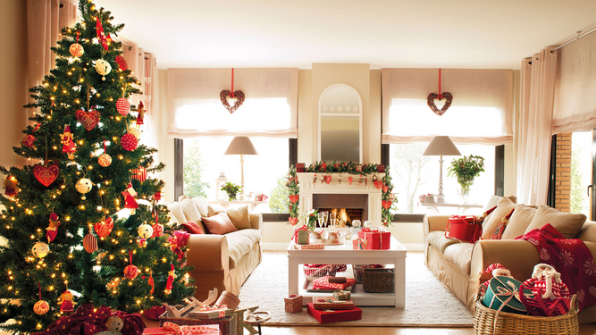 Casas decoradas de navidad por dentro