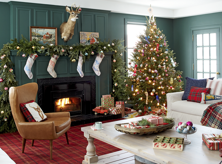 Casas decoradas de navidad por dentro