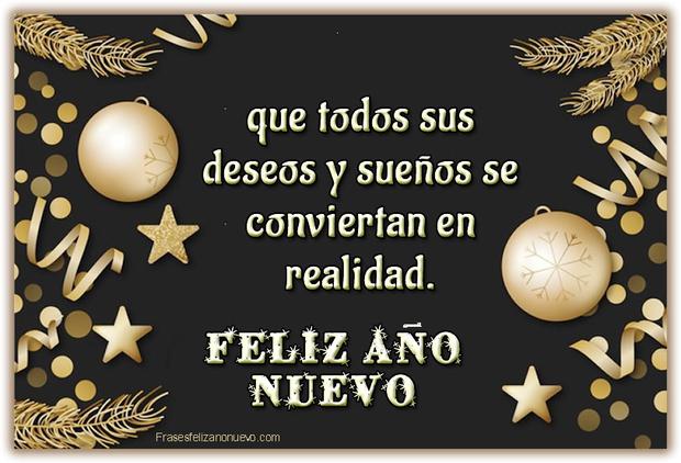 Frase corta y bonita de Año Nuevo. Foto: Frasesfelizañonuevo.com