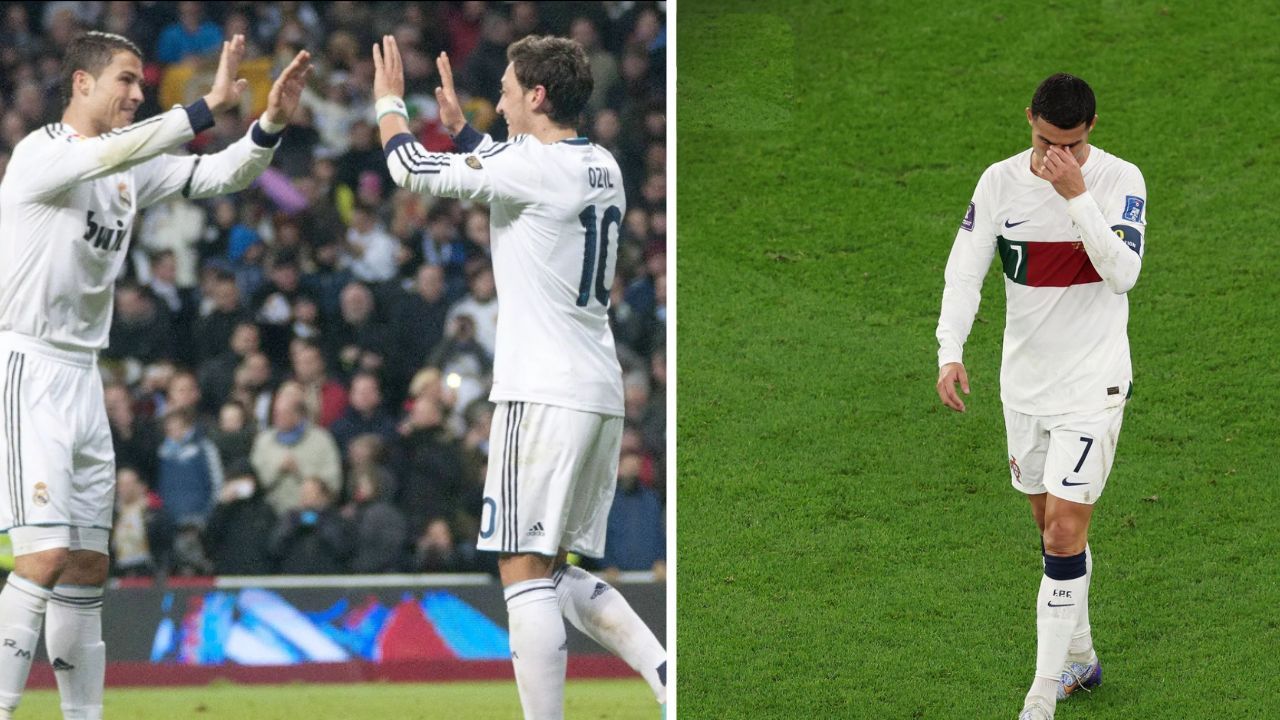 "Deberían mostrar más respeto" Mesut Özil defiende a Cristiano Ronaldo después de la eliminación de Portugal Imagen de "Deberían mostrar más respeto" Mesut Özil defiende a Cristiano Ronaldo después de la eliminación de Portugal