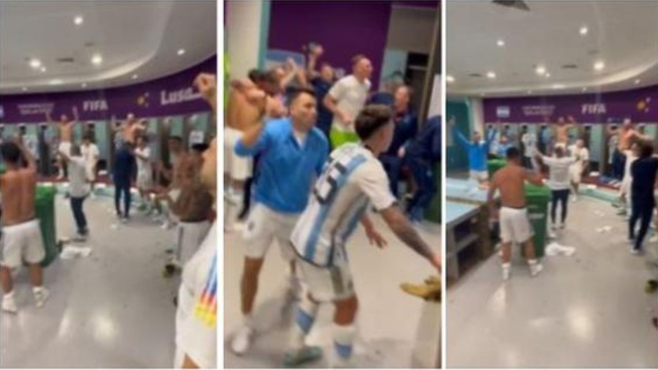 Imagen de 'Brasilero, ¿qué paso?', Argentina recuerda a Brasil en plena celebración por su clasificación a la final de Qatar