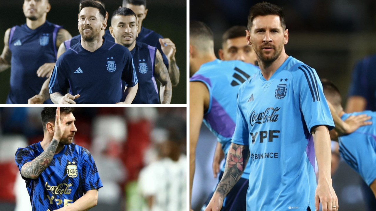 Camiseta entrenamiento Argentina Qatar 2022, este es el diseño de la indumentaria albiceleste para la Copa del Mundo Imagen de Camiseta entrenamiento Argentina Qatar 2022, este es el diseño de la indumentaria albiceleste para la Copa del Mundo