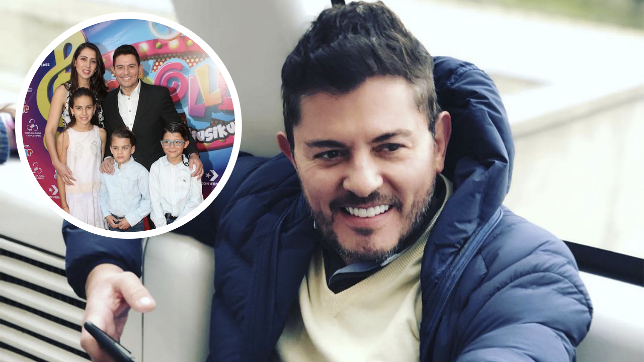 Imagen de Ernesto Laguardia, esta es la esposa y los hijos del famoso actor y presentador de televisión mexicano