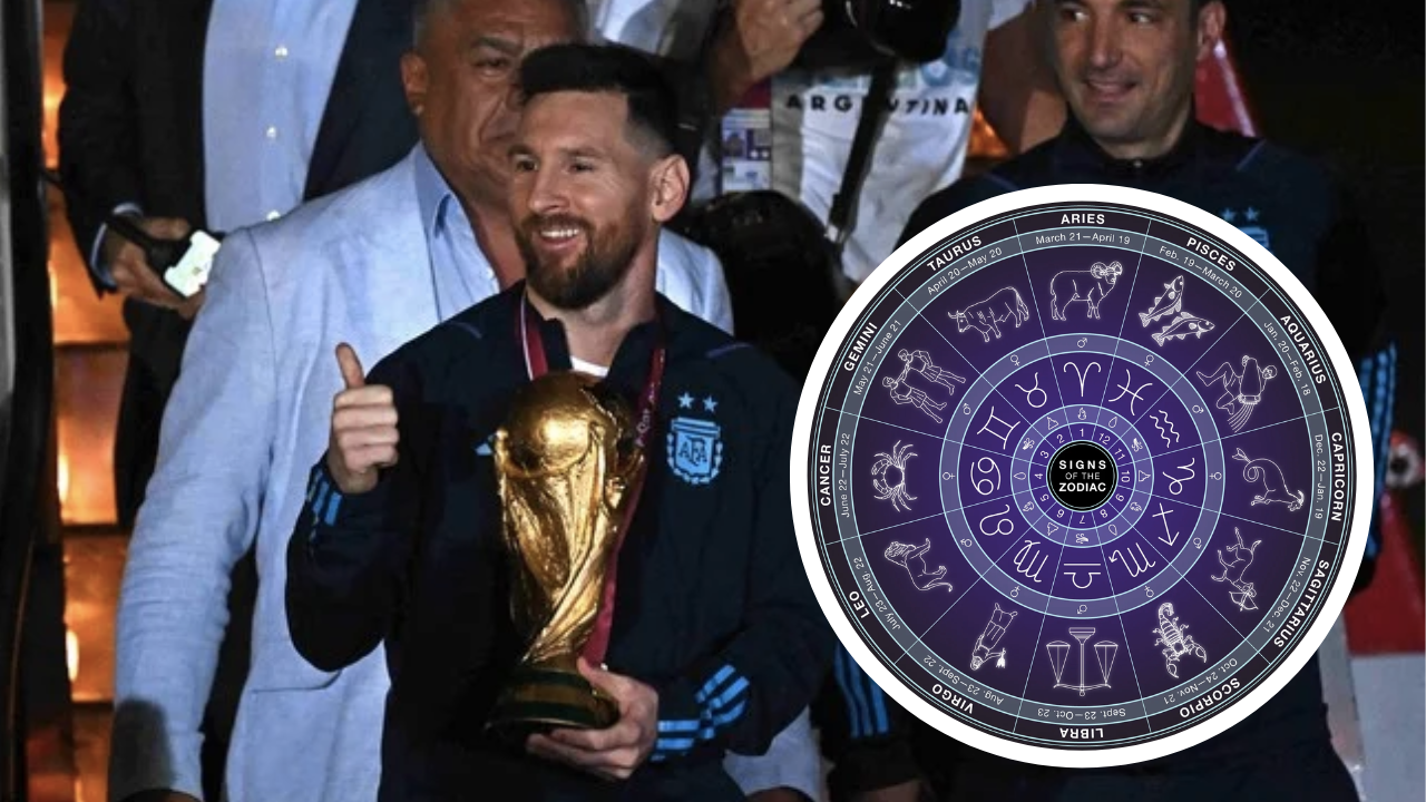 Imagen de Signo zodiacal de Messi, fecha de cumpleaños y carta natal del campeón de la Copa del Mundo de Qatar 2022
