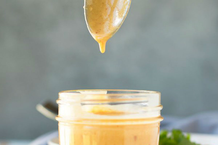 La salsa de maní para la ensalada es estilo tailandesa. Foto: Cocina y Vino