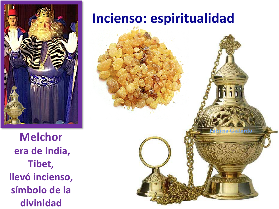 El incienso fue el segundo regalo a Jesús y se lo entregó Melchor, que venía de la India. Foto: EL Color comunica