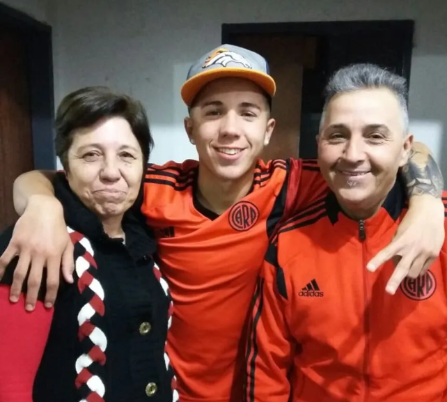Padres de Enzo Fernández. Foto: TyC Sports