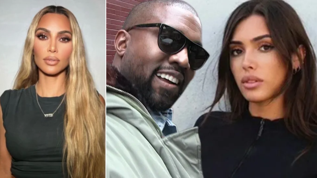 Imagen de Bianca Censori Kany West, la pareja se casó en secreto meses después que el rapero terminó con Kim Kardashian