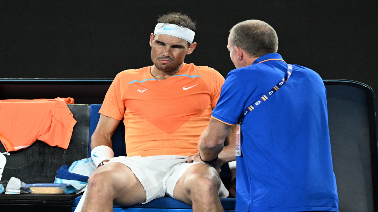 Un Nadal lesionado cae ante McDonald en segunda ronda del Australia Open Imagen de Un Nadal lesionado cae ante McDonald en segunda ronda del Australia Open
