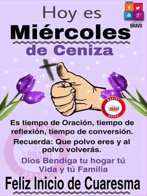 El Miércoles de Ceniza es una fecha importante para la Iglesia Católica. Foto: Pinterest