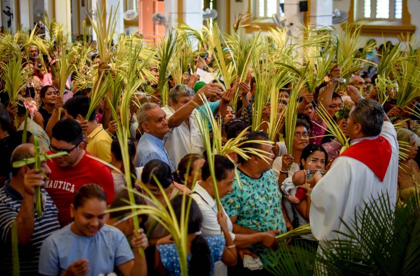 El Domingo de Ramos le da inicio a la Semana Santa. Foto: El Heraldo