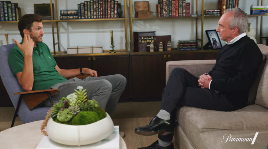 Entrevista de Ashton Kutcher en Paramount +. Foto: La Vanguardia
