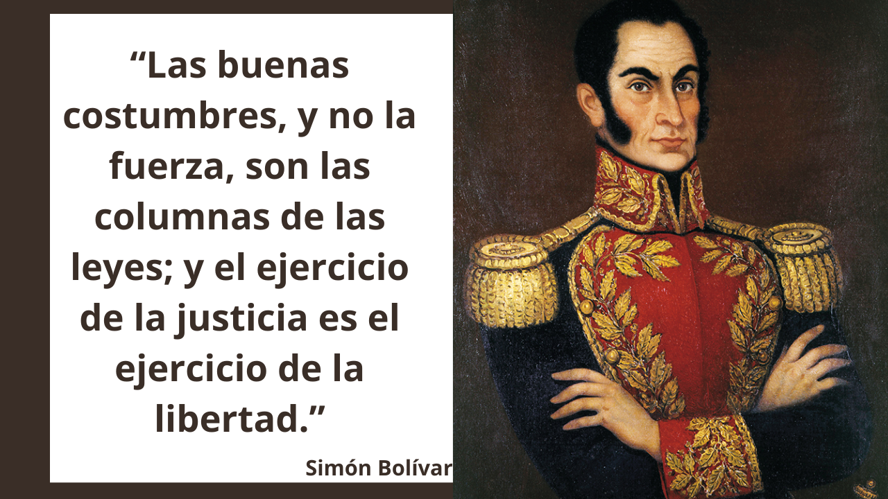 Simón Bolívar, conocido como el “Libertador de América” Foto: tunota