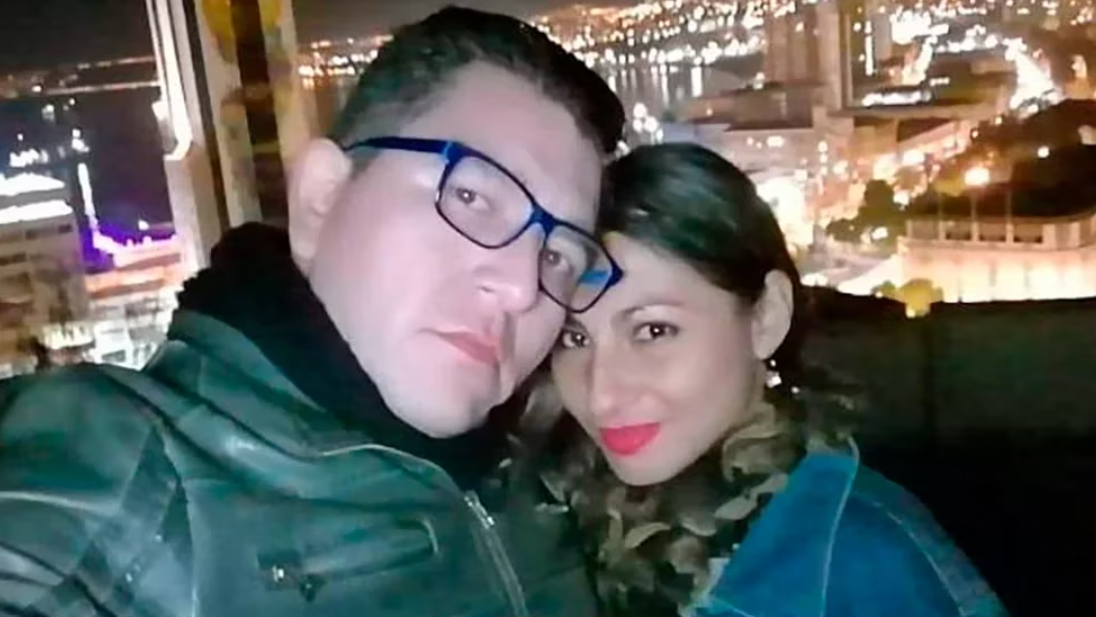 Francisco Silva y Johanna Hernández. Foto: Infobae