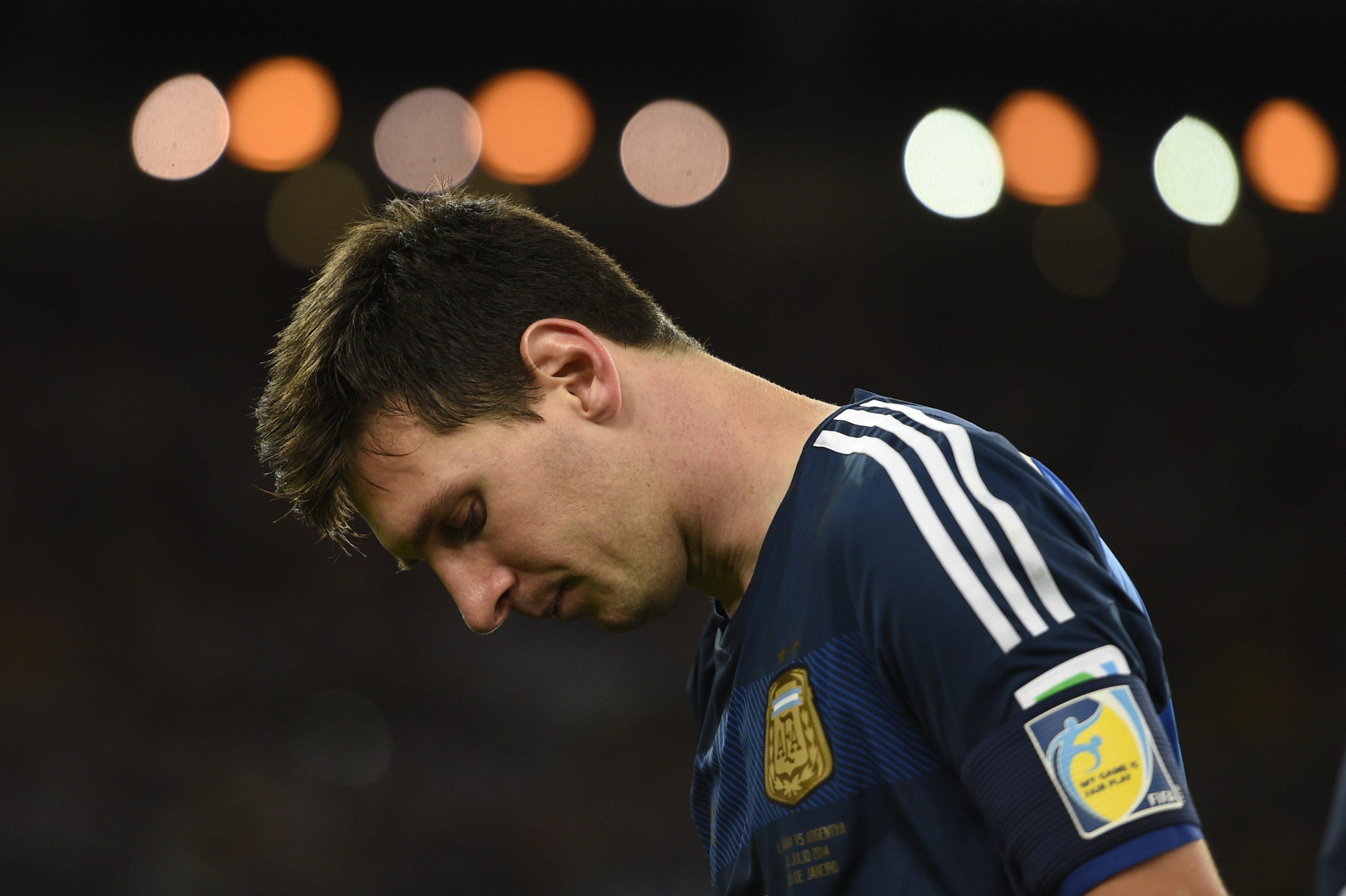 Messi en la final de la Copa del Mundo 2014. Foto: NBC News