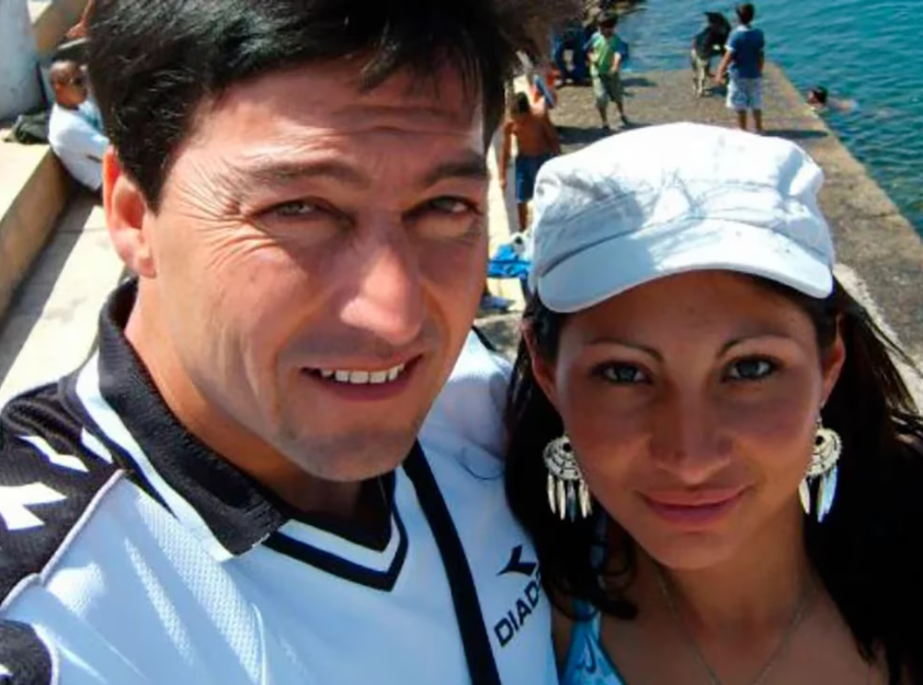 Nibaldo Villegas y Johanna Hernández. Foto: Infobae