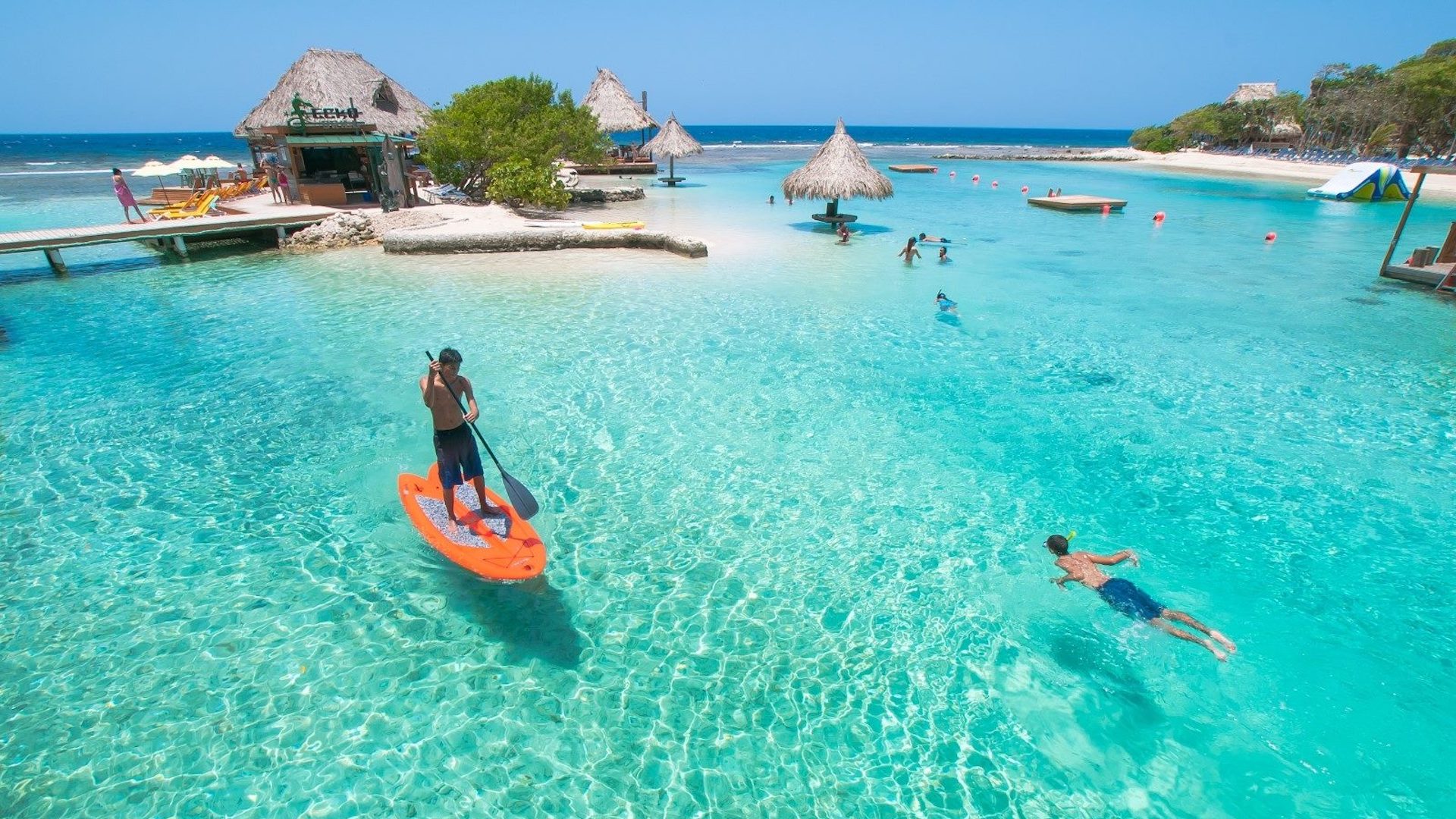 Playas de Utila en Islas de la Bahía, Honduras. Foto: Diario Roatán