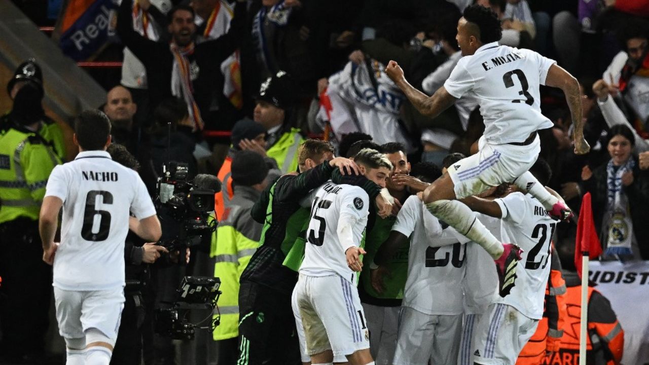 Real Madrid da un baldazo al Liverpool con goleada 2-5 en octavos de ...