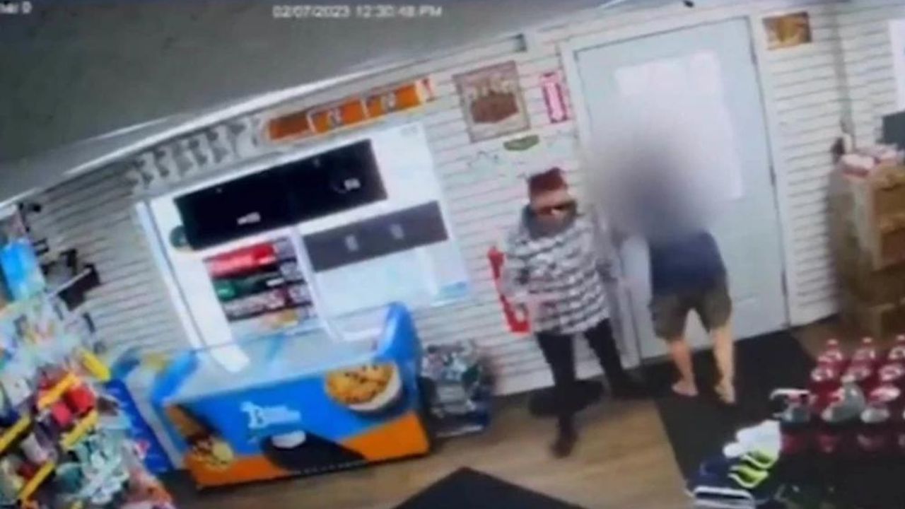 Imagen de Video: Así se escapó mujer secuestrada de las garras de su novio