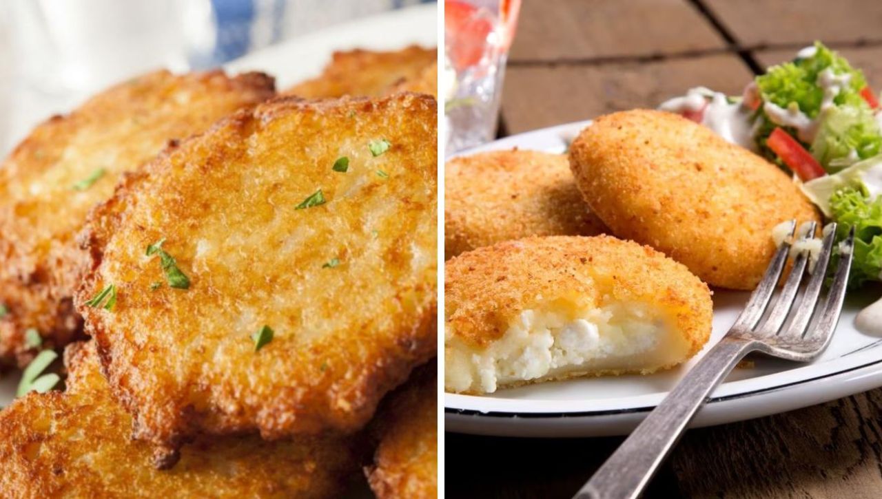 Imagen de Receta de tortitas de papa para hacer paso a paso este delicioso complemento