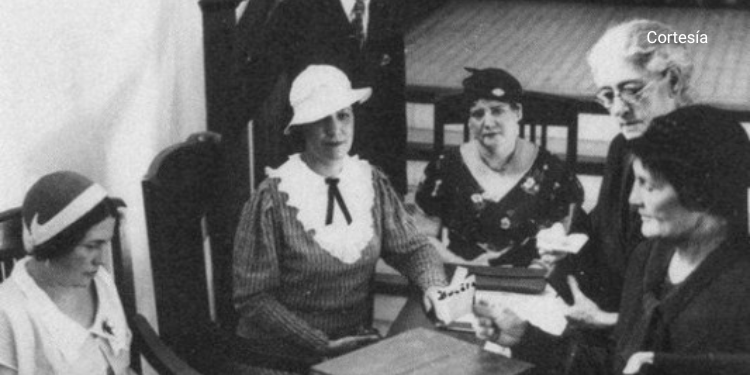 El Congreso Nacional tuvo un consenso sobre permitir la votación de las mujeres. Foto: El País