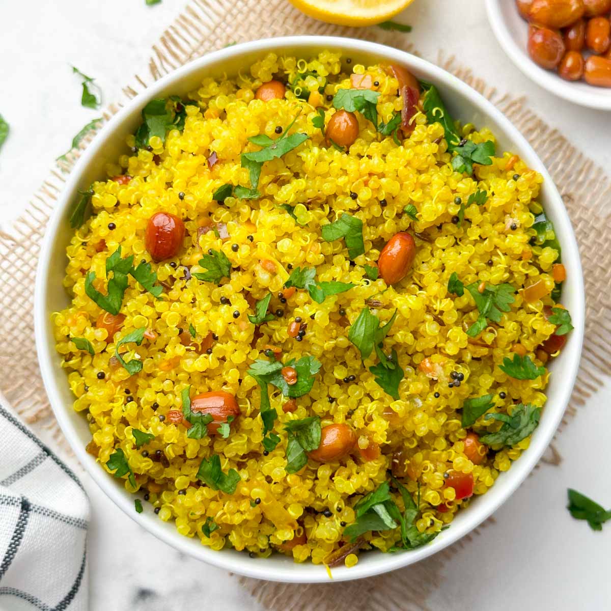 La quinoa incluso se puede preparar como una ensalada. Foto: Indian Veggie delight