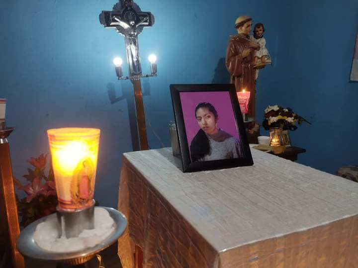Velorio de Norma Lizbeth. Foto: Facebook