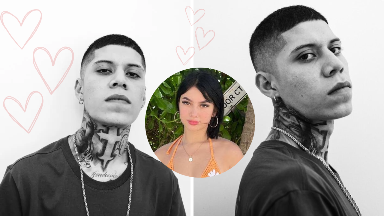 Imagen de Novia de Santa Fe Klan, ¿quién es la nueva conquista del rapero mexicano?