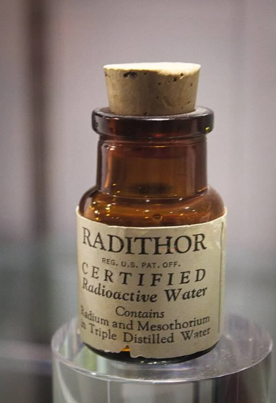 Radithor luego fue prohibido debido a la radiación. Foto: ATI