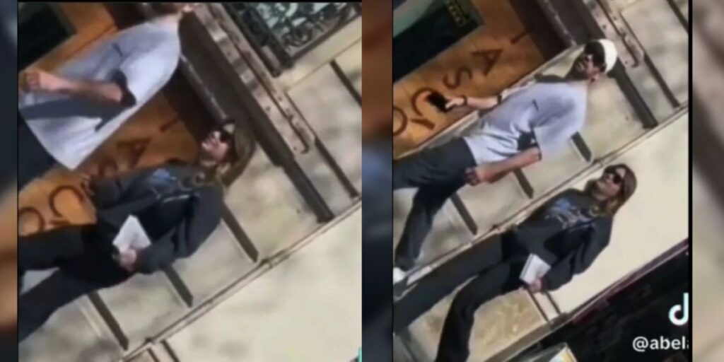 Piqué y Clara saliendo juntos después de la polémica. Foto: TikTok