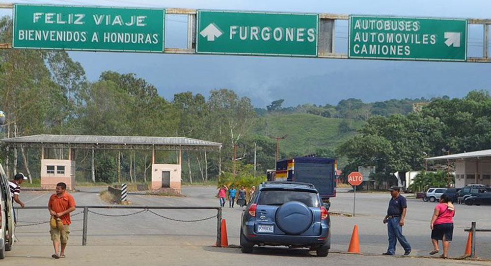 Frontera de Honduras y El Salvador. Foto: Honduras is Great. 
