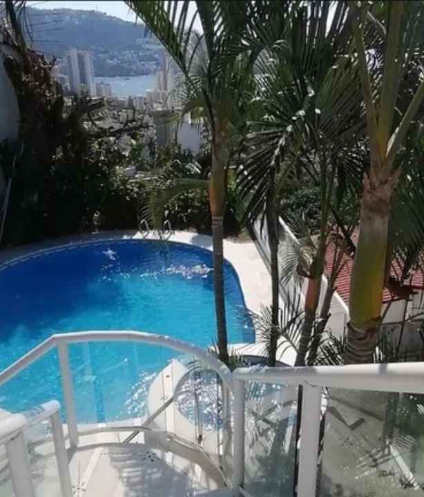 Uno de los grandes atractivos de la casa de Acapulco que tuvo Silvia Pinal. Foto: Redes sociales