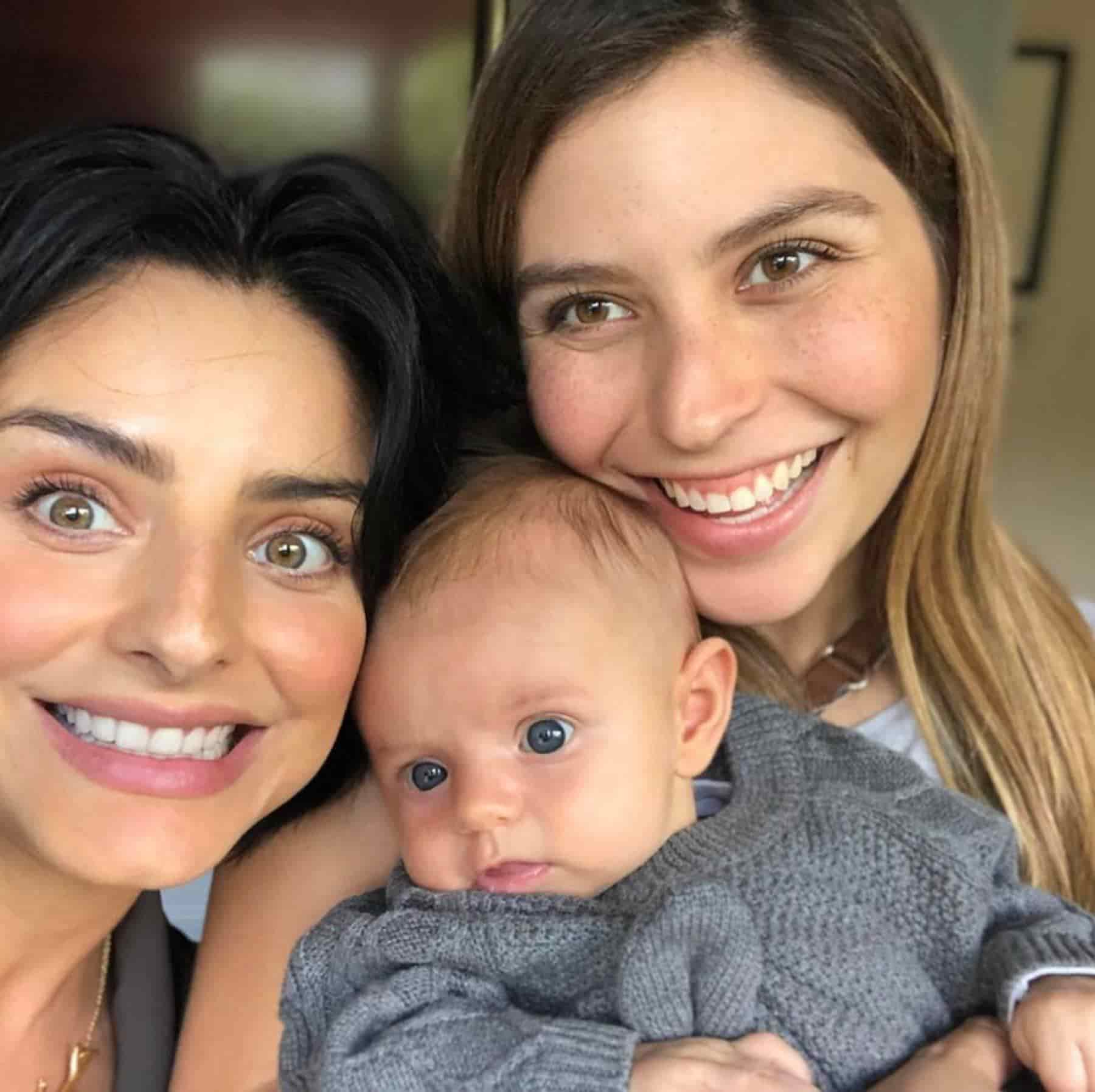 Gabriela Michel tiene tres hijas: Aislinn, Michelle y Chiara. Foto: Redes sociales