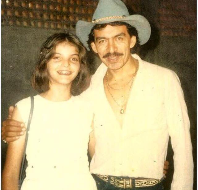 Joan Sebastián junto a Ana Bárbara. Foto: Facebook
